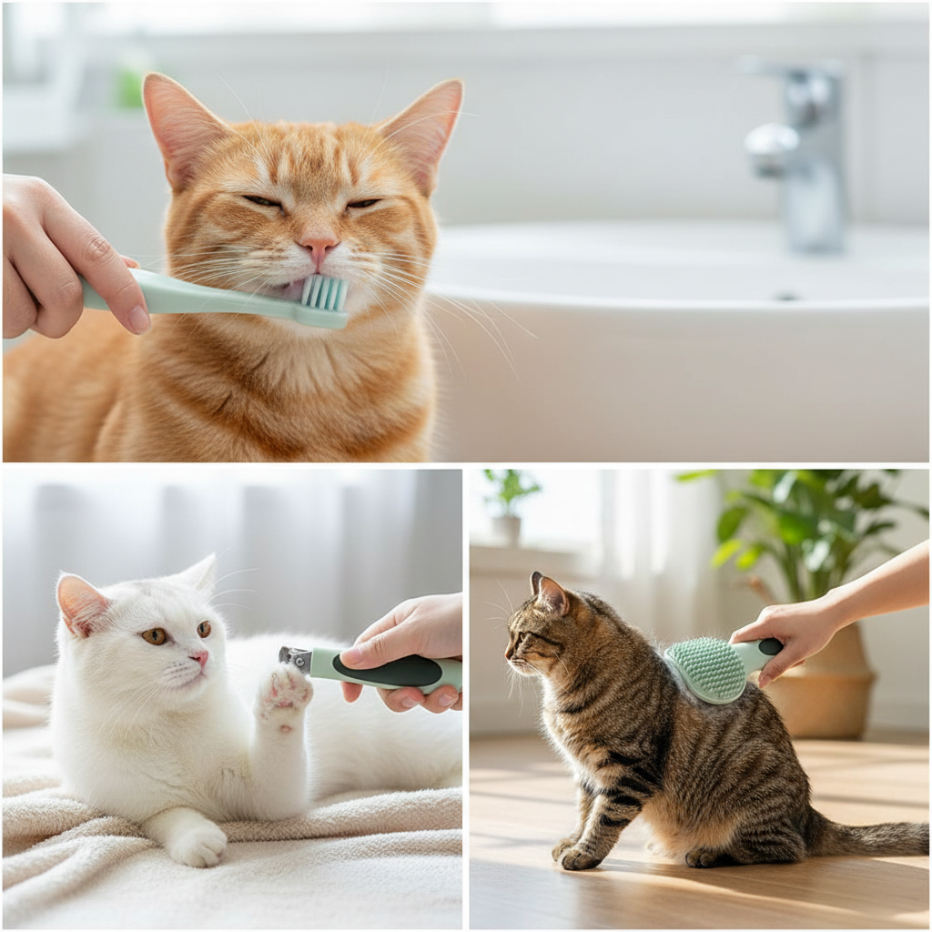 8 in 1 Haustier Tierpflege-Set